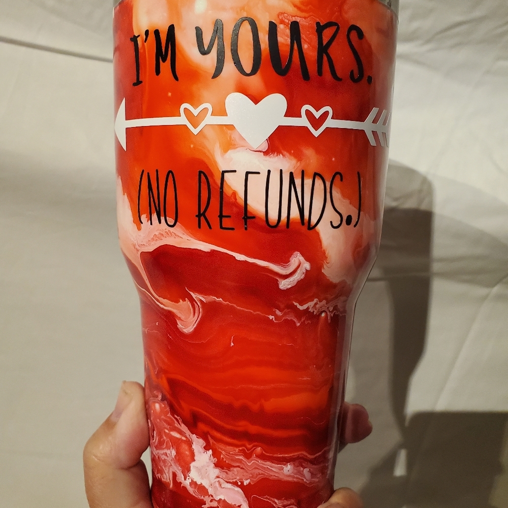 30 oz Valentine's Day Tumbler